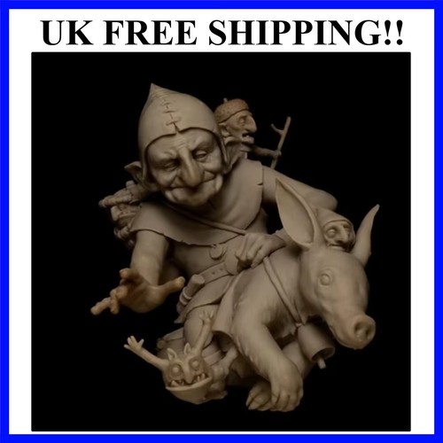 Scale die cast resin bust - resin,