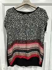 Animal Print Blouse Women Size