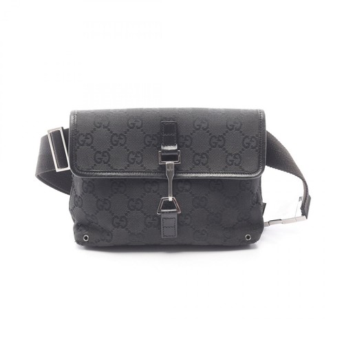 Gucci canvas waist - waist, belt