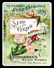 FLOWER SEED CATALOGUE COVER