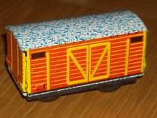 Orange & Yellow OO Gauge Tinplate Wagon Rolling Stock Model Railway Vintage?