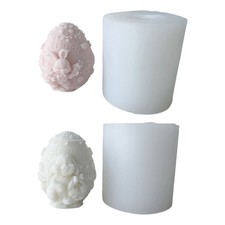 3D Easter Egg Bunny Silicone