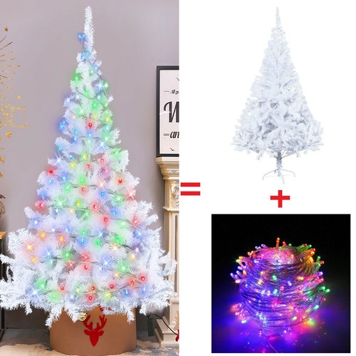 White christmas tree - white,
