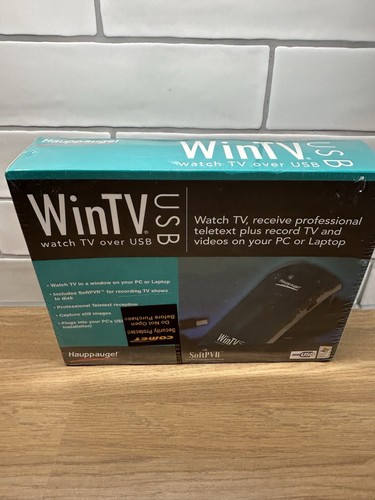 Hauppauge wintv usb - analog, tv