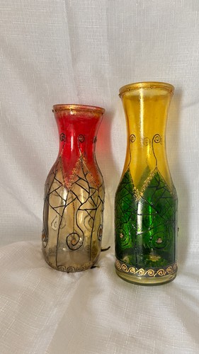 Pair decorative coloured - pair,