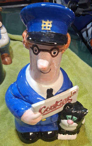 Postman pat cookie jar - postman,
