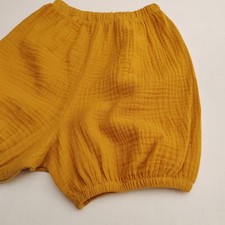 mustard baby bloomers muslin cotton 