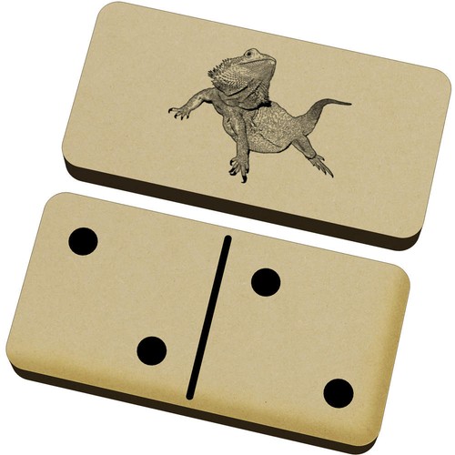 Bearded dragon domino set - 'bearded,