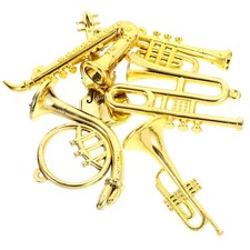  6 Pcs Mini Trumpet Model