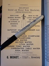 1898 Advert G. BECKET, 14