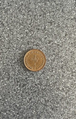 1972 great britain penny - britain, 1/2