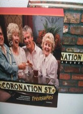 CORONATION STREET TREASURES CONTAINS REMOVABLE ITEMS AND AUDIO CD