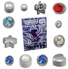 12 Pair Caflon Silver Assorted