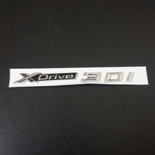 1PC Chrome XDrive 30i Plastic