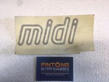 Vauxhall Opel Midi Nameplate