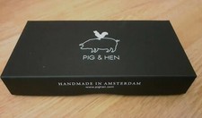 New official logo Pig & Hen Amsterdam Gift Box Black  quality made