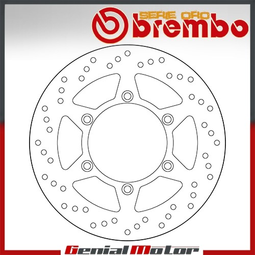 Brake disc fixed brembo - disc, serie