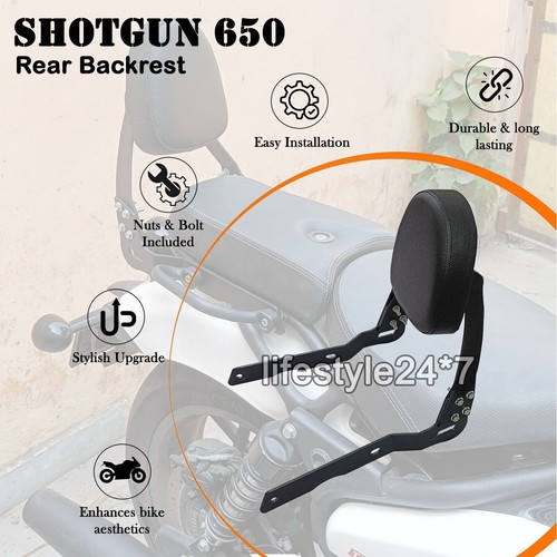 Rear backrest with - backrest,