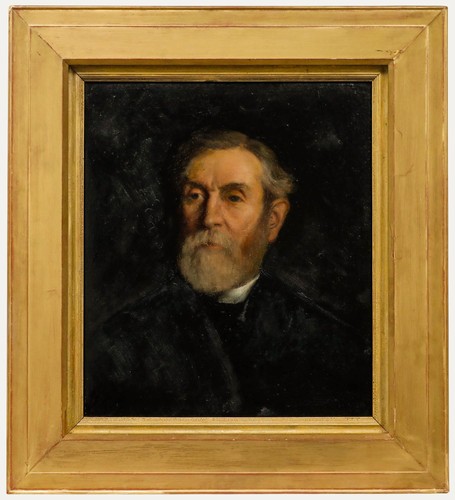 Framed 19th century oil - framed,