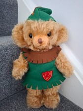 Merrythought Mohair Cheeky Bear Robin Hood Nottingham For Teddy Bears of  Witney
