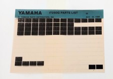 Yamaha off road - yamaha, parts