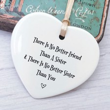 Sister Gifts Christmas Decor