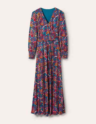 Boden ladies blue - blue, paisley