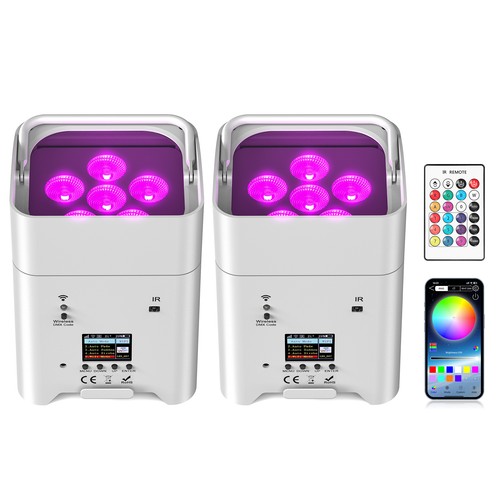 Wireless led stage uplight - wireless,