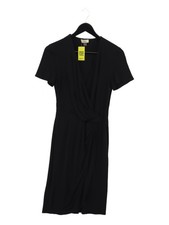 issa london A-Line Midi Dress UK12 in Black