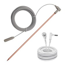 Copper Grounding Rod Portable Ground Rod Kit Grounding Mat, Pillowcase, Pad N7B7