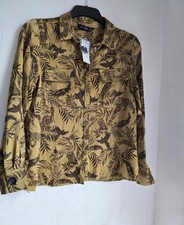 F&F Safari Print Shirt UK 12