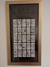 Original 1930s Player's "Cinema Stars" Cigarette Cards - 30 Framed!