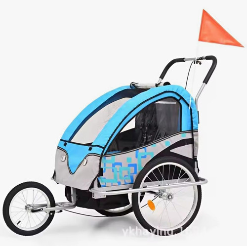 Blue grey child bicycle - child,
