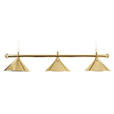 Pool table lights brass - brass, shades