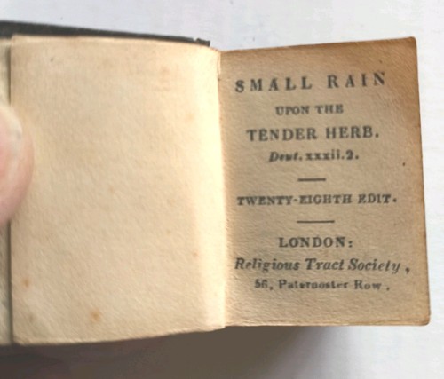 Miniature book victorian - -,