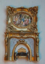 Dolls house Ornate Fire Place