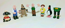 7 Vintage Wallace And Gromit Figures Bundle Job Lot A Close Shave And More 1989
