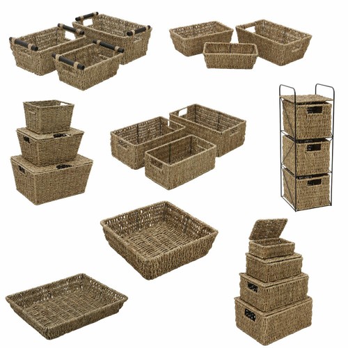 Jvl handwoven seagrass storage - jvl,