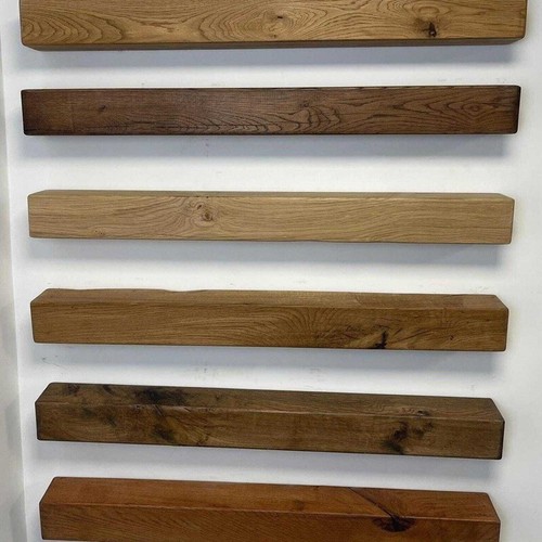 French oak mantel handmade - french,