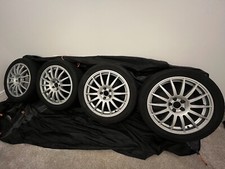 VW Golf Alloy Wheels with Tyres Audi Skoda R32 TT V6 Style