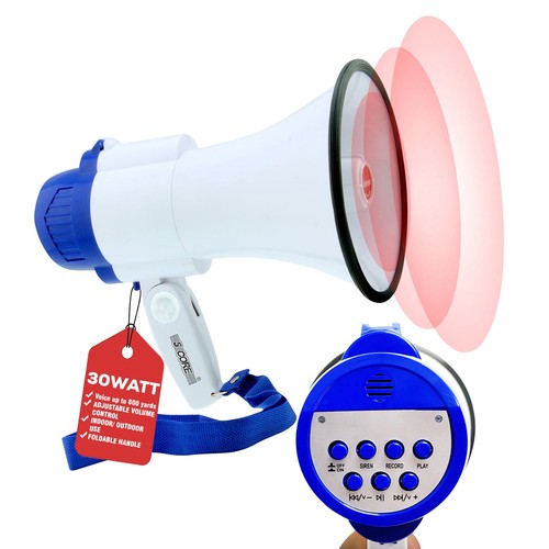 Core 30w megaphone bull horn - core,