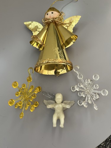 Vintage christmas decorations - christmas,