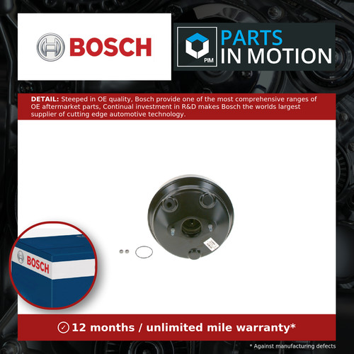 Brake booster servo - /, fits