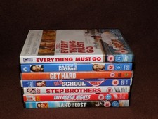 Will Ferrell Comedy Film DVD Bundle x7