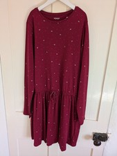 Vertbaudet Girls Red Dress Age