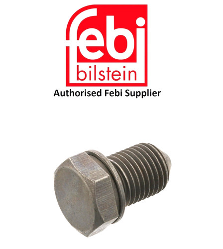 Febi oil drain sump plug - drain,