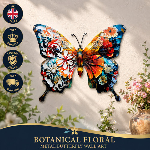 Botanical floral metal - floral,