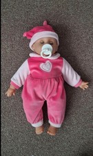 Simba Smoby 40cm Crying Baby Doll with Outfit – Battery Operated & Working