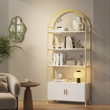 Arched book shelf - book, bookcase
