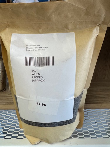 Pelleted poultry manure